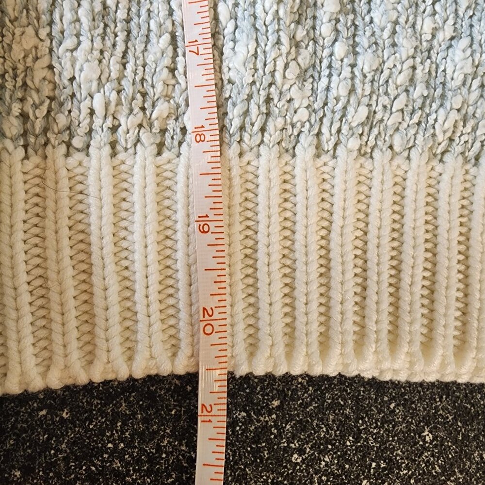 Vintage 80s Pastel Bobble Knit Sweater Acrylic W Sz L Retro Cottagecore grandma - Picture 7 of 9